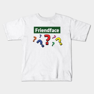 Friendface Question Marks Kids T-Shirt